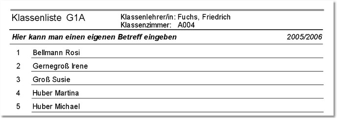 Drucken_Klassenliste_liniert