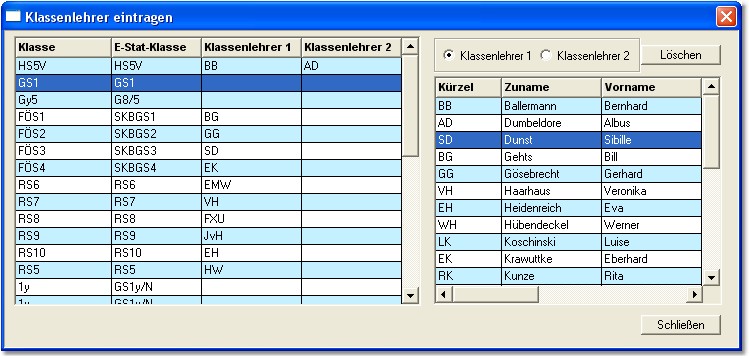 Klassendefinition_Klassenlehrer