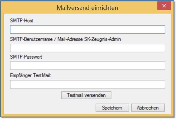 MailEinrichten